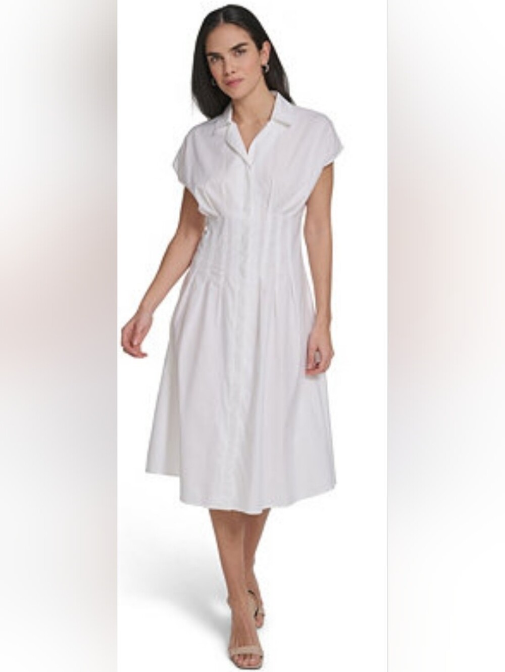 Calvin Klein White Dress.